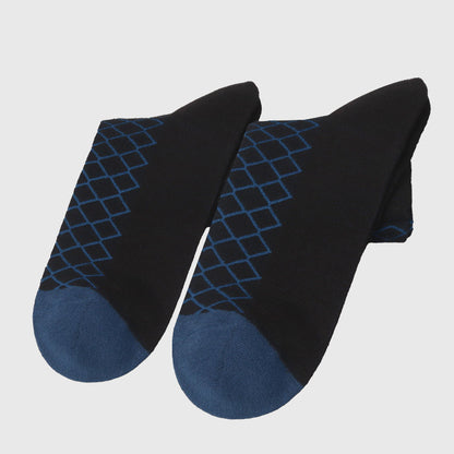 Anna-Kaci 6pk Men's Socks with Geometric Pattern