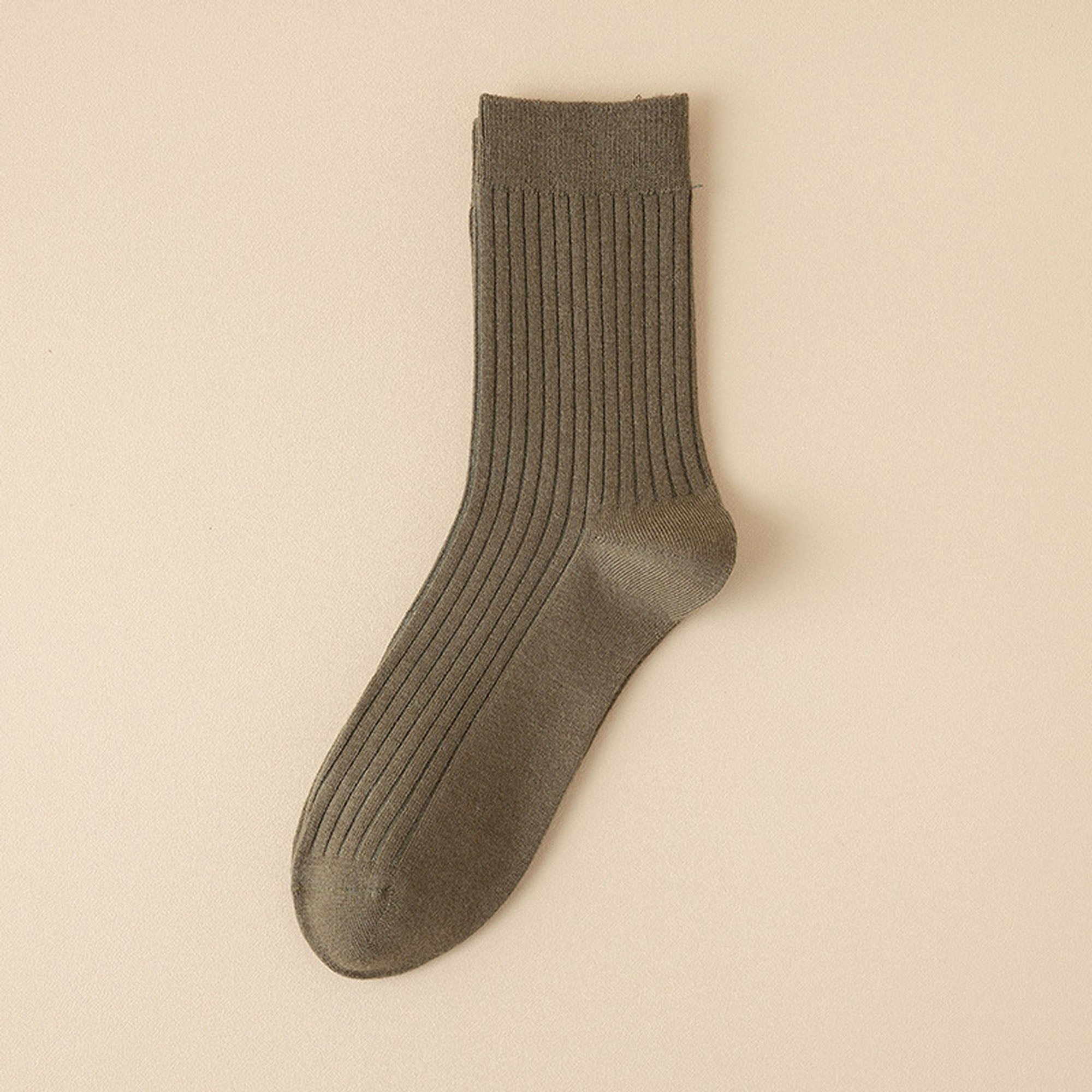 Anna-Kaci 6pk Men's Wool Crew Socks - Soft, Durable & Anti - Pilling
