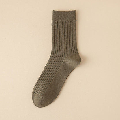 Anna-Kaci 6pk Men's Wool Crew Socks - Soft, Durable & Anti - Pilling
