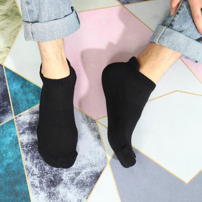 Anna-Kaci 6pk Men's Low - Cut Athletic Socks with Massage Sole & Sweat - Wicking