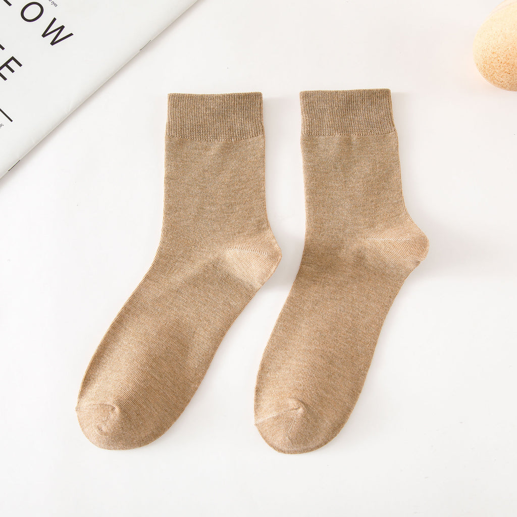 Anna-Kaci 6pk Men's Crew Socks - Soft, Comfortable & Versatile