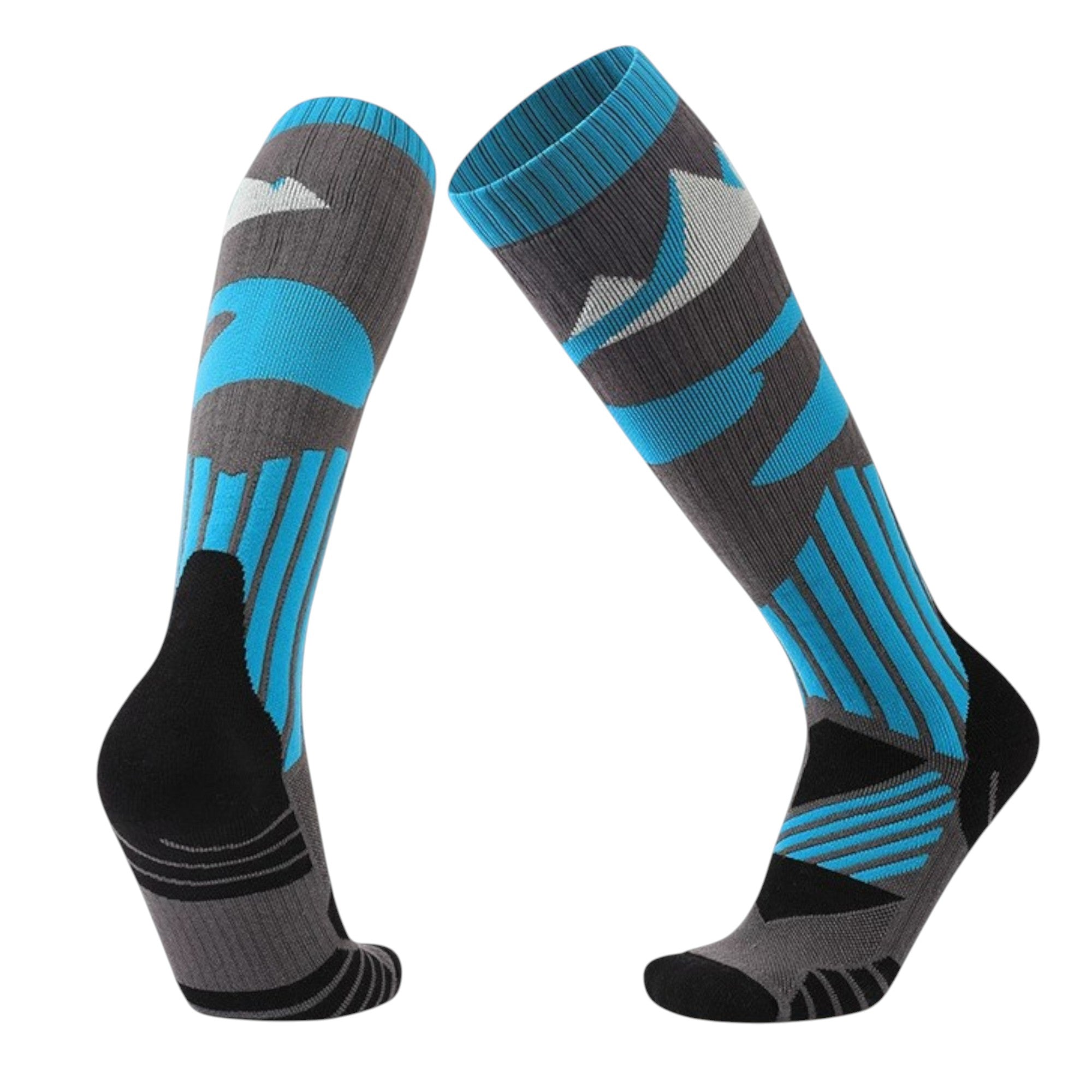 Anna-Kaci Women's Outdoor Hiking Skiing Cotton Socks Over-the-Calf Warm Breathable Performance Fit