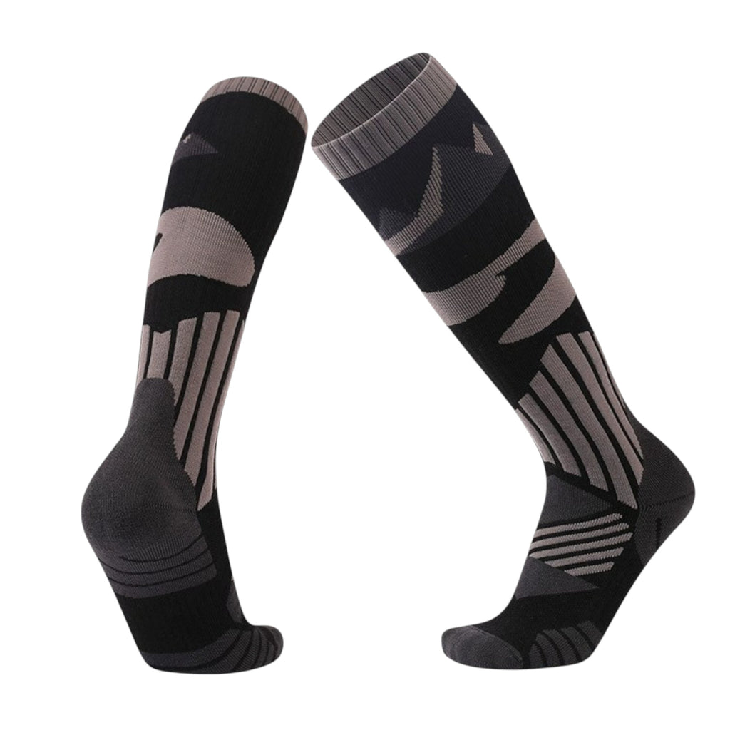 Anna-Kaci Women's Outdoor Hiking Skiing Cotton Socks Over-the-Calf Warm Breathable Performance Fit