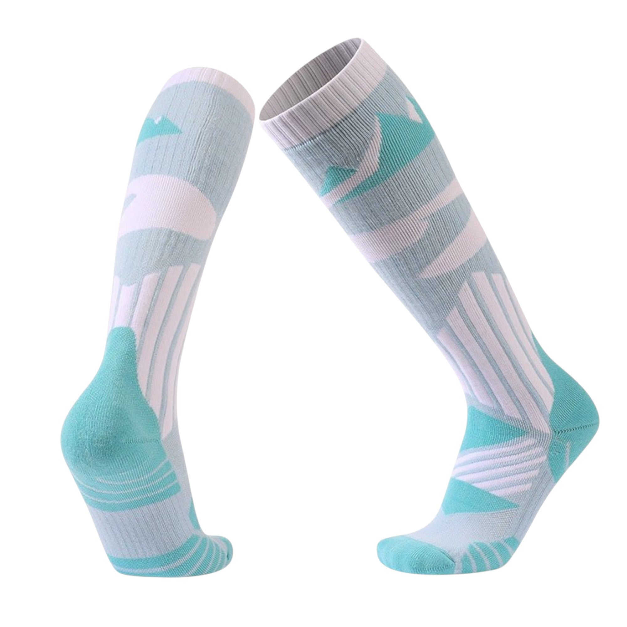 Anna-Kaci Women's Outdoor Hiking Skiing Cotton Socks Over-the-Calf Warm Breathable Performance Fit