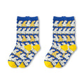 Anna-Kaci Womens Cotton Blend Crew Socks 2 Pair Pack Fun Pattern Casual Everyday Socks