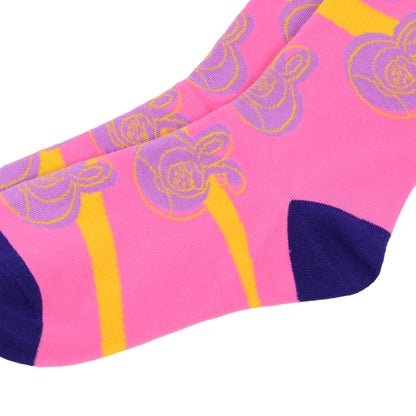 Anna-Kaci Women's Colorful Cotton Socks with Fun Cartoon Animal Patterns Breathable Soft