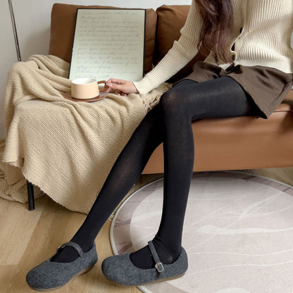 Anna-Kaci Women's Opaque Stretch Tights with Soft Elastic Waistband and Smooth Finish