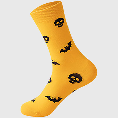 Anna-Kaci Women's 6-Pair Halloween Themed Crew Socks