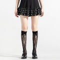 Anna-Kaci Women's 3-Piece Set Knee-High Lace Socks with Bow Accent Detail