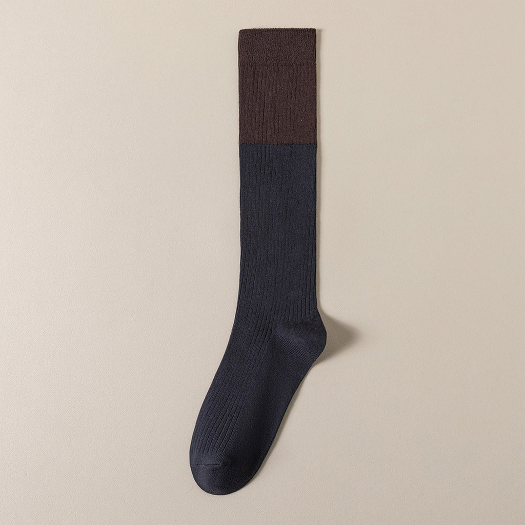 Anna-Kaci Women's 6pk Ribbed Slouch Socks - Cozy Mid-Calf Socks for Casual & Lounge Wear