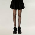 Anna-Kaci Women's Sheer Tights with Allover Bow Pattern Design