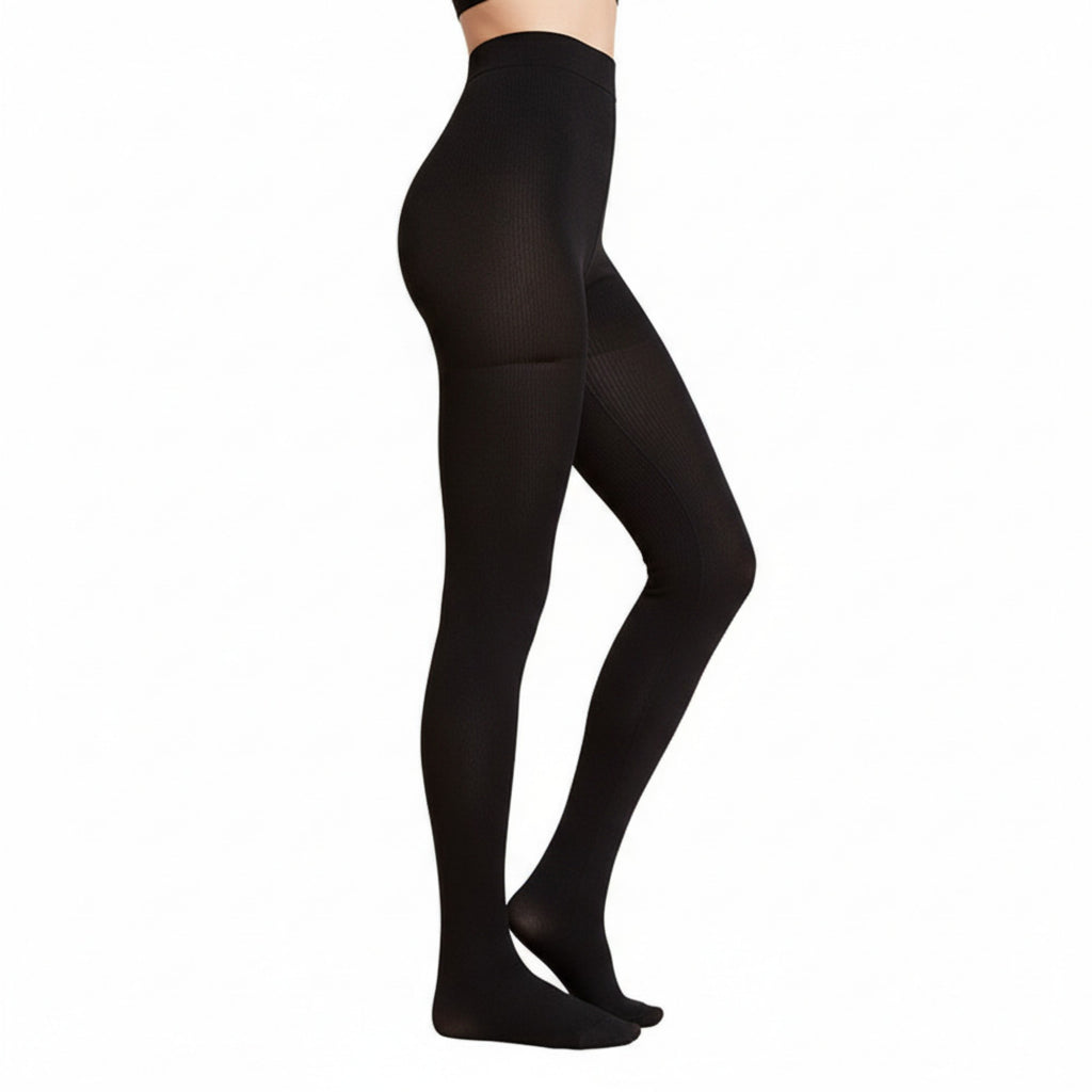 Anna-Kaci Women's Light-Leg Fleece-Lined Pantyhose with Smooth Skinlike Finish and Upgraded Anti-Snag Fabric for Warm Bare-Leg Coverage