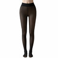 Anna-Kaci Women's Bare-Legs Fleece Lined Thickened Pantyhose with Skin-Transparent Finish and Soft Stretch High Waist Design