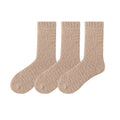 Anna-Kaci Women¡¯s Plush Crew Socks 3-Pair Set Soft High Pile Knit Warm Stretchy Cozy Winter Socks