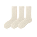 Anna-Kaci Women¡¯s Plush Crew Socks 3-Pair Set Soft High Pile Knit Warm Stretchy Cozy Winter Socks