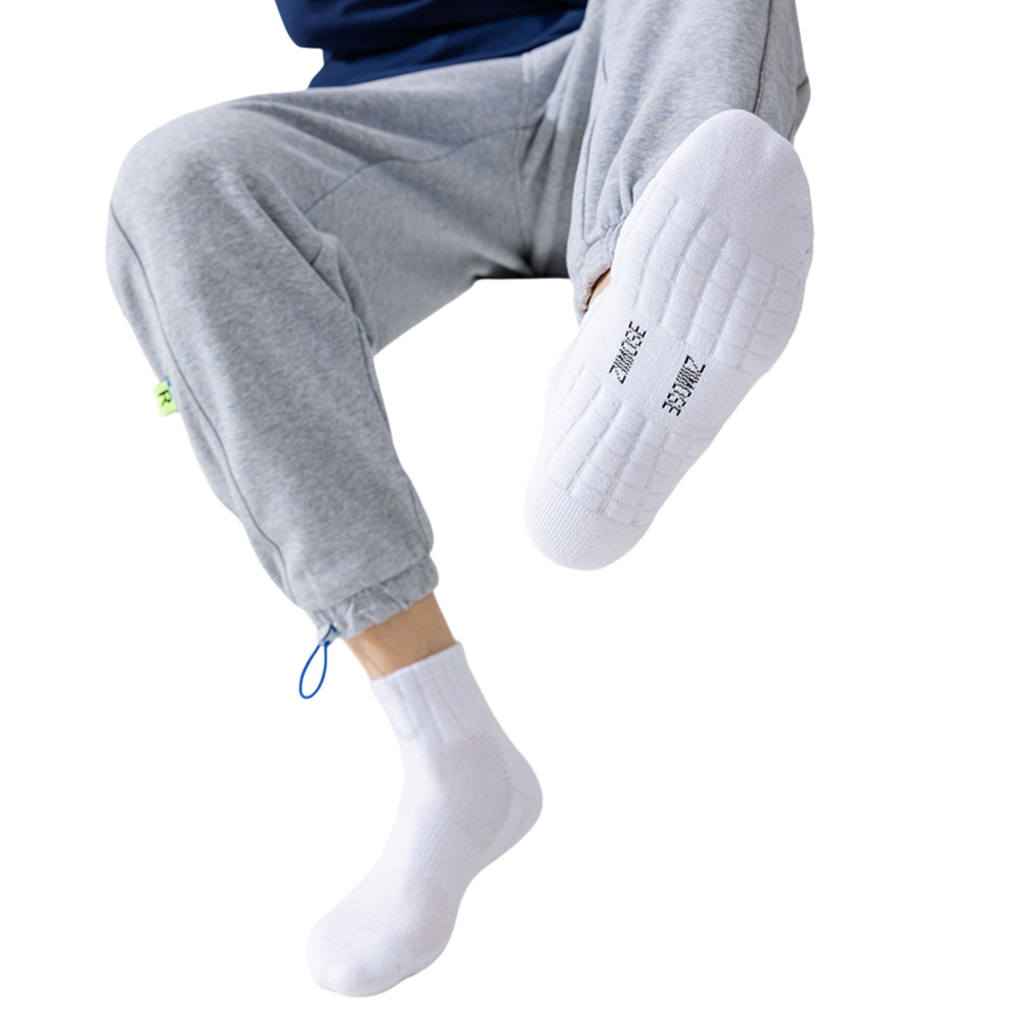 Anna-Kaci 3-Pack Mens Cotton Ankle Socks Breathable Cushioned Comfort Fit