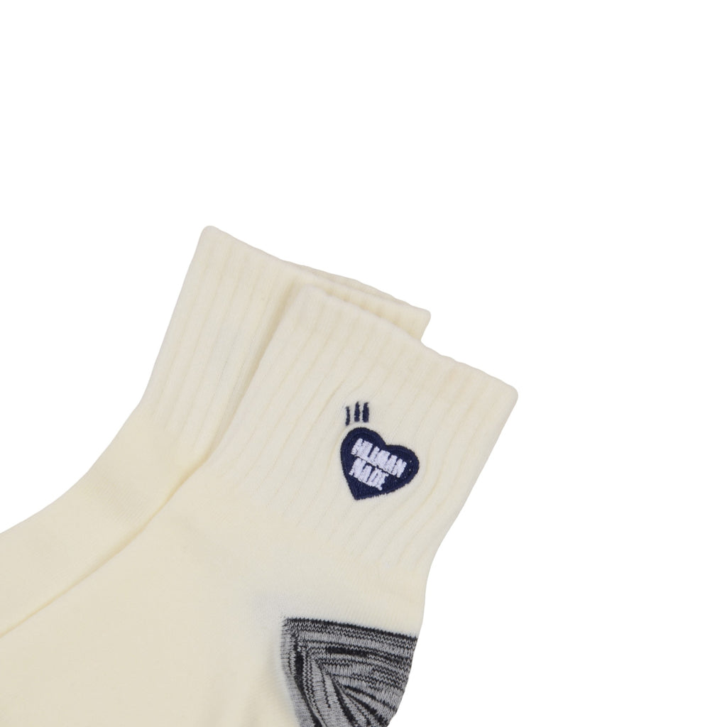 Anna-Kaci 2-Pack Cotton Valentine Heart Embroidered Socks Casual Colorful Socks