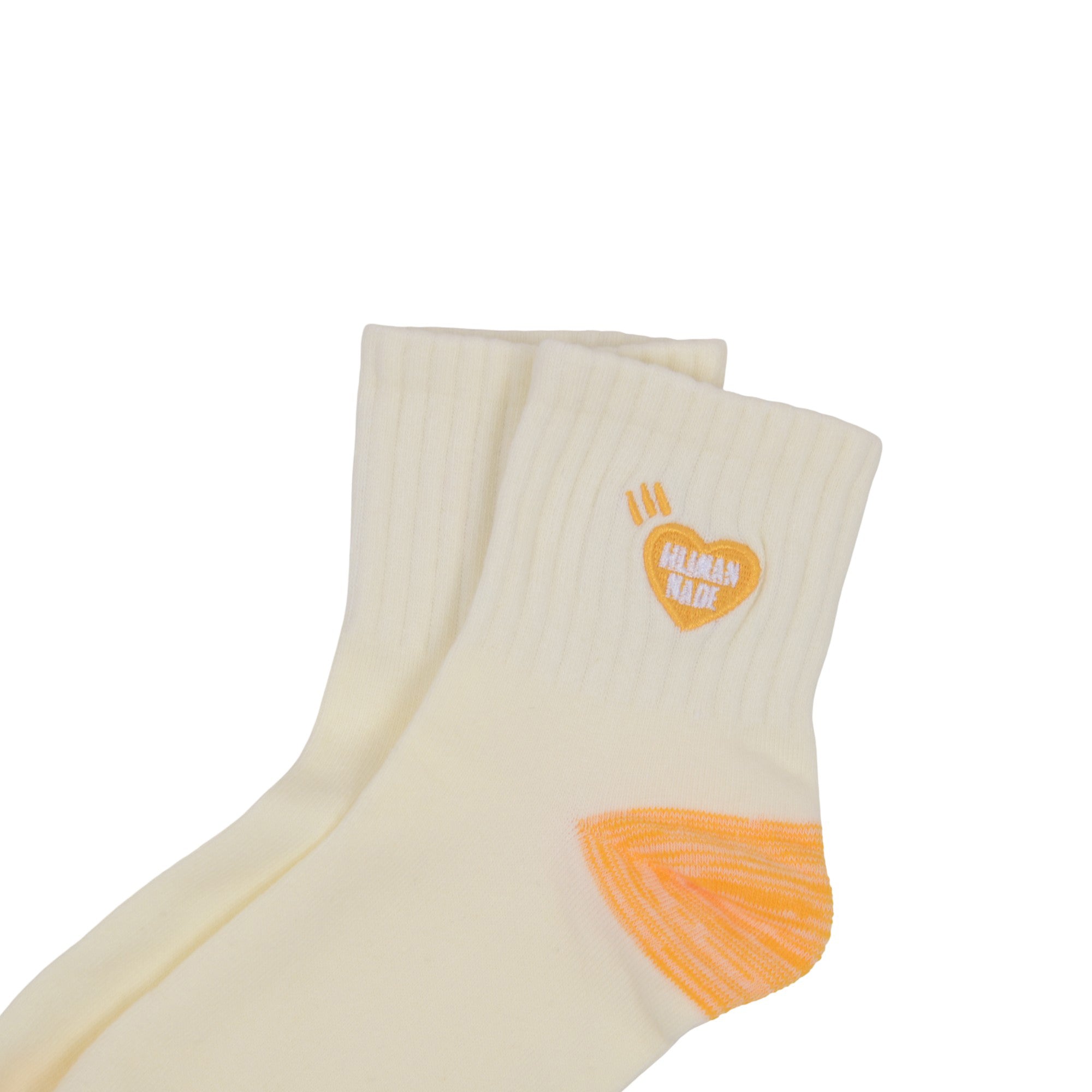 Anna-Kaci 2-Pack Cotton Valentine Heart Embroidered Socks Casual Colorful Socks