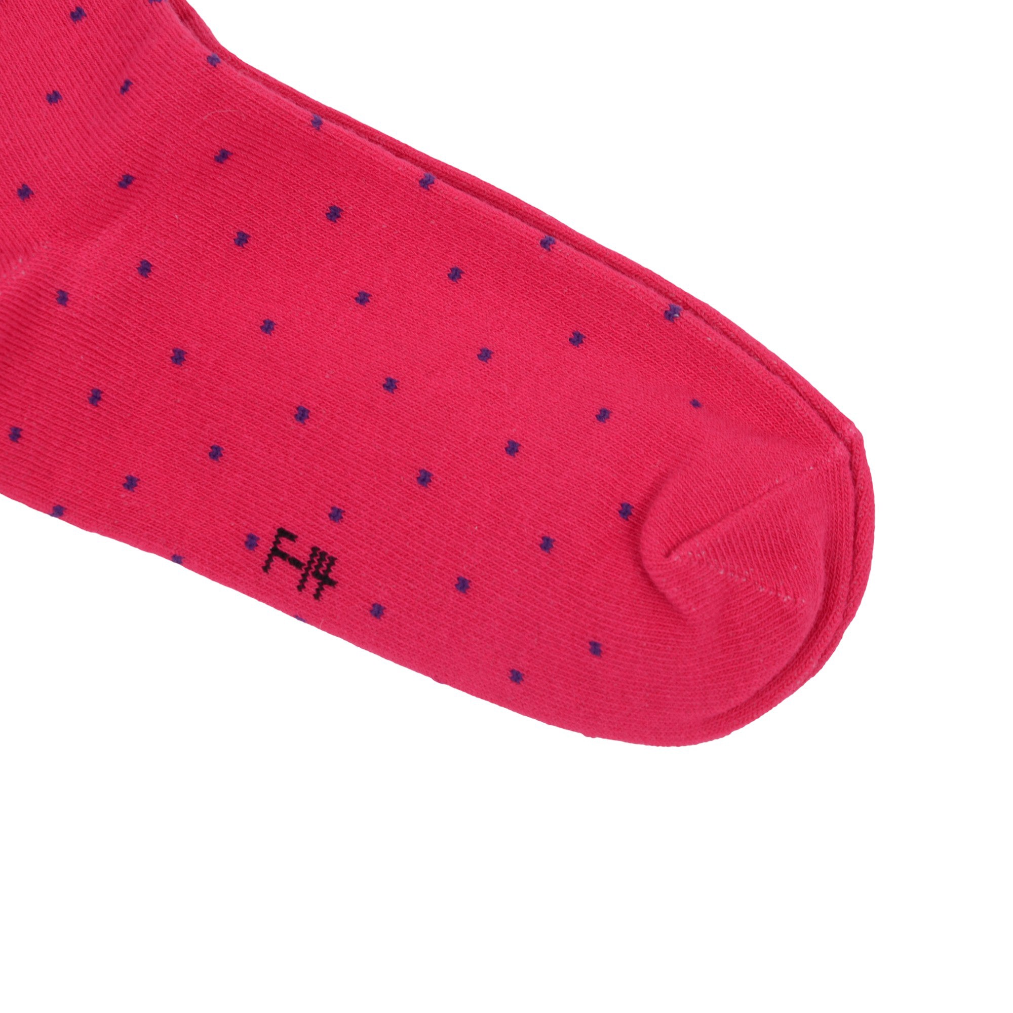 Anna-Kaci 5-Pack Cotton Polka Dot Crew Socks for Women Soft Breathable Comfortable