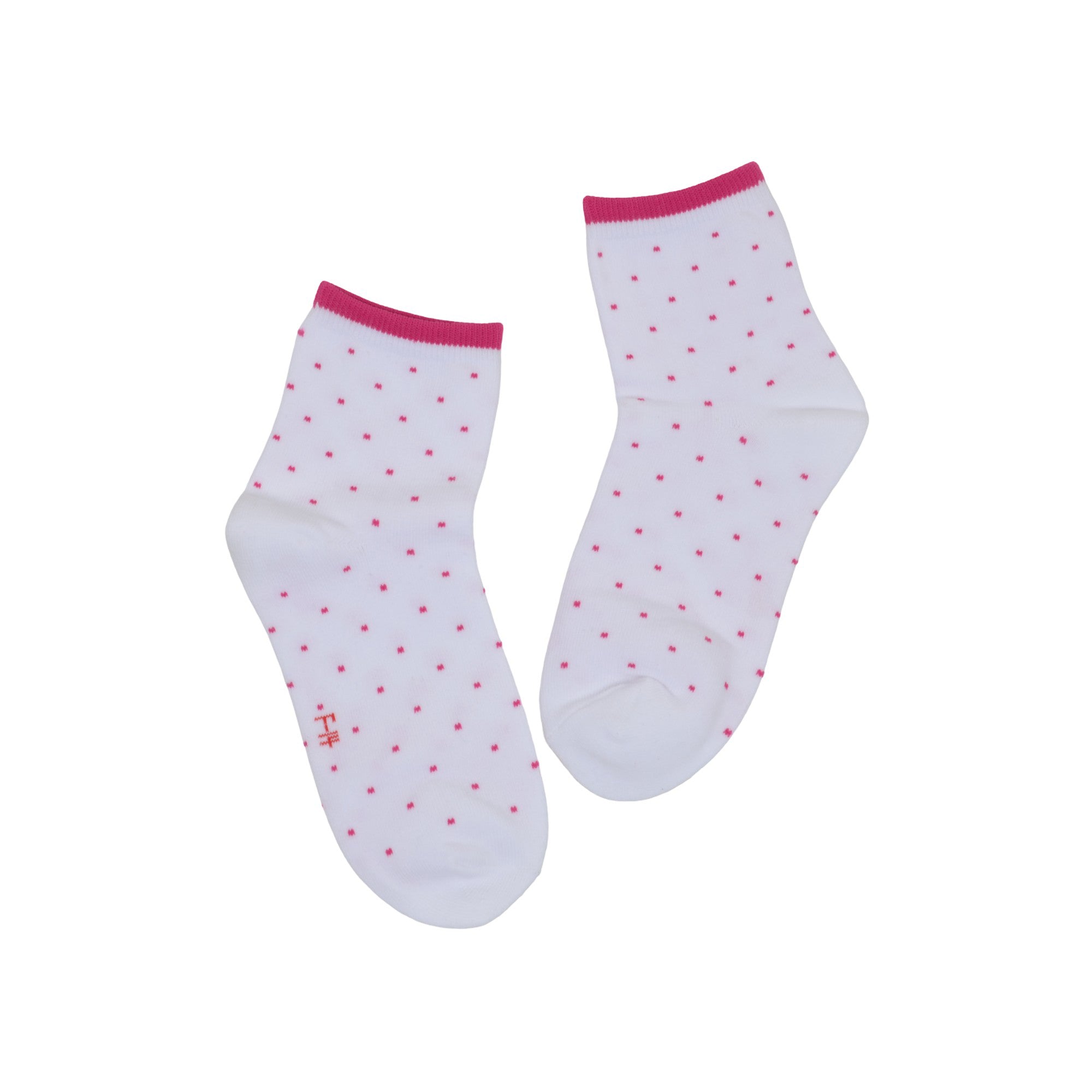 Anna-Kaci 5-Pack Cotton Polka Dot Crew Socks for Women Soft Breathable Comfortable