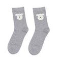 Anna-Kaci 2-Pack Womens Warm Crew Socks Soft Knit Cute Pattern Comfort Fit