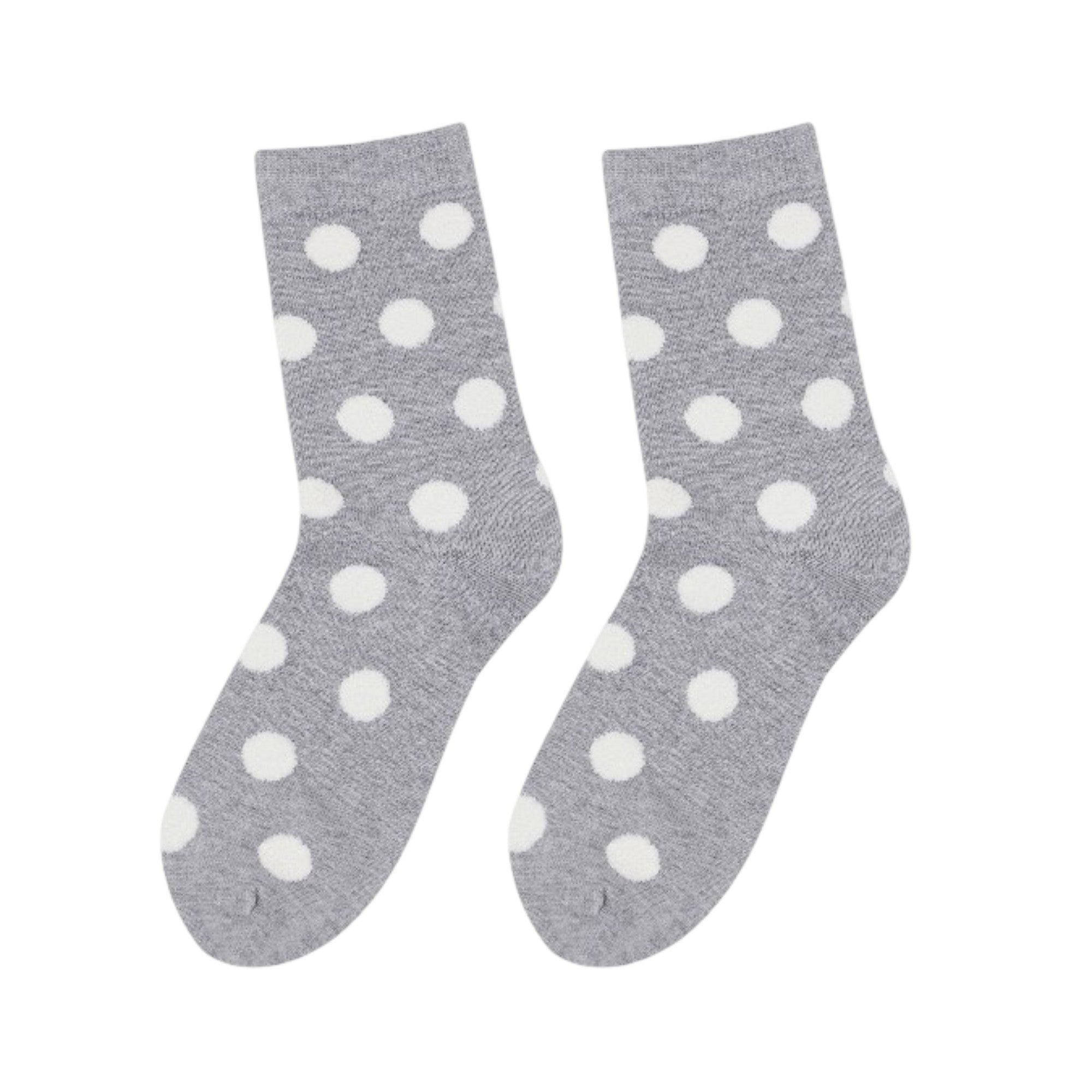 Anna-Kaci 2-Pack Womens Warm Crew Socks Soft Knit Cute Pattern Comfort Fit