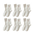 Anna-Kaci Womens Warm Crew Socks 6 Pairs Soft Thermal Valentine Comfort Cozy Winter Wear
