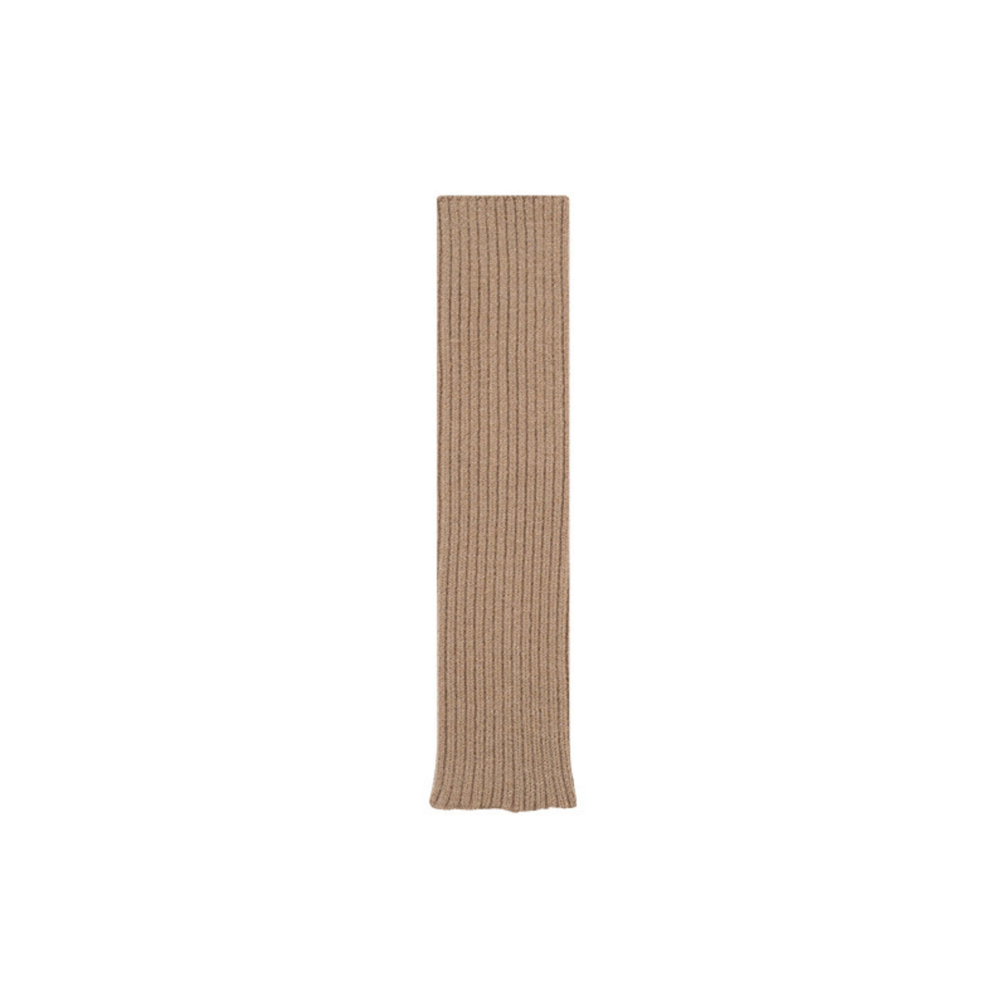 Anna-Kaci Women's Ribbed Knit Slouch Leg Warmers with Soft Stretch Texture and Pull On Design for Layered Styling 16in