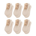 Anna-Kaci Women's 6-Pair Low Cut Lace Trim Liner Socks Soft Stretch Lightweight No Show Socks US(5-10)