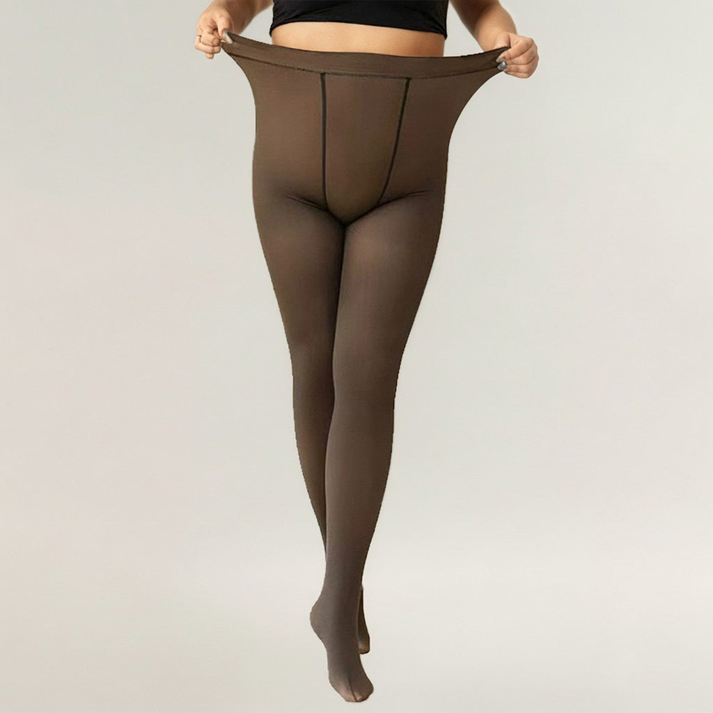 Anna-Kaci Women's Sheer Stretch Tights with High Rise Waist and Smooth Lightweight Coverage