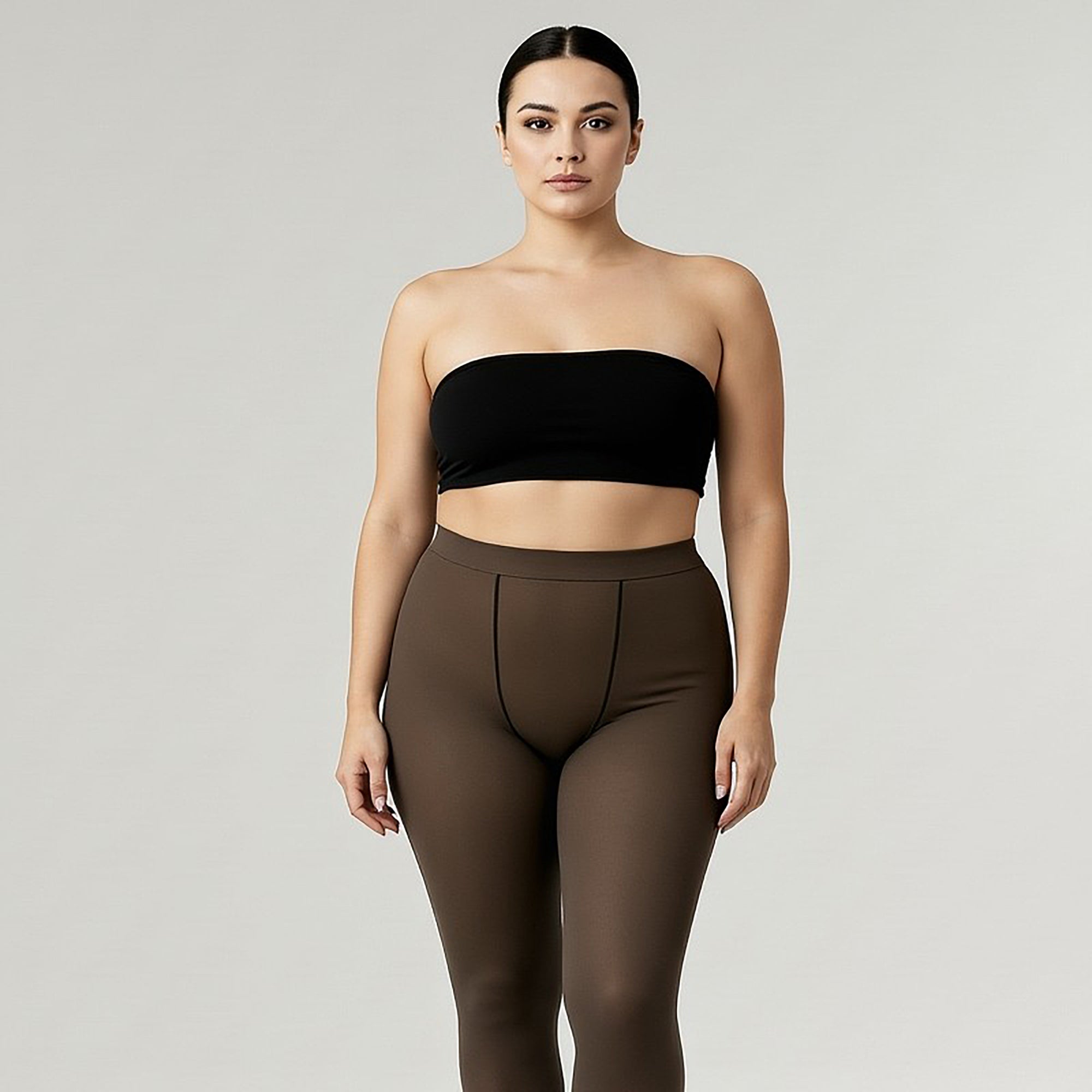 Anna-Kaci Women's Sheer Stretch Tights with High Rise Waist and Smooth Lightweight Coverage