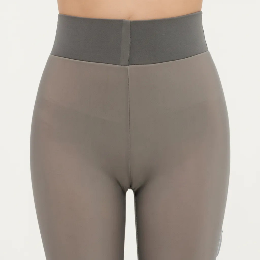 Anna-Kaci Women's Sheer Stirrup Tights with High Rise Waist and Stretch Fit Design