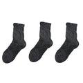 Anna-Kaci Women's 3-Pair Sheer Crew Socks with Textured Bow Pattern Lightweight Mesh Everyday Sock Set