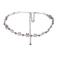 Anna-Kaci Women's Linked Flower Waist Chain with Adjustable Extender