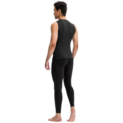 Anna-Kaci Active Men's Sleeveless Compression Tank Top with Smooth Stretch Fabric for Athletic Performance