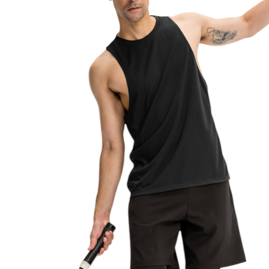 Anna-Kaci Active Men's Muscle Workout Tank Top with Deep Armholes and Lightweight Breathable Fabric