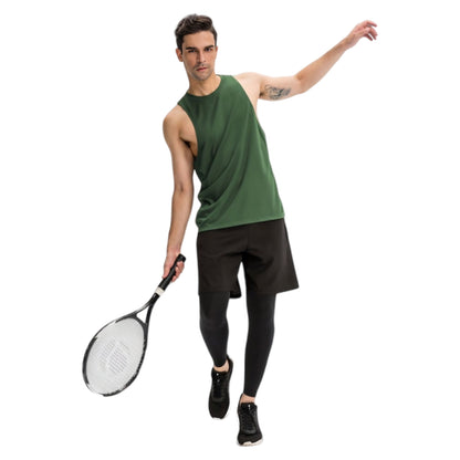 Anna-Kaci Active Men's Muscle Workout Tank Top with Deep Armholes and Lightweight Breathable Fabric