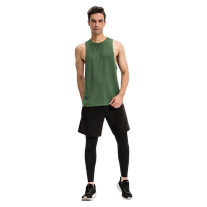 Anna-Kaci Active Men's Muscle Workout Tank Top with Deep Armholes and Lightweight Breathable Fabric