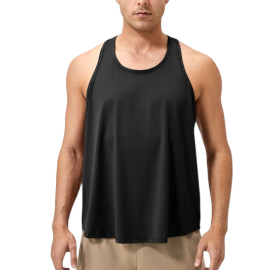 Anna-Kaci Active Men's Racerback Muscle Tank Top with Wide Armholes and Breathable Athletic Fit