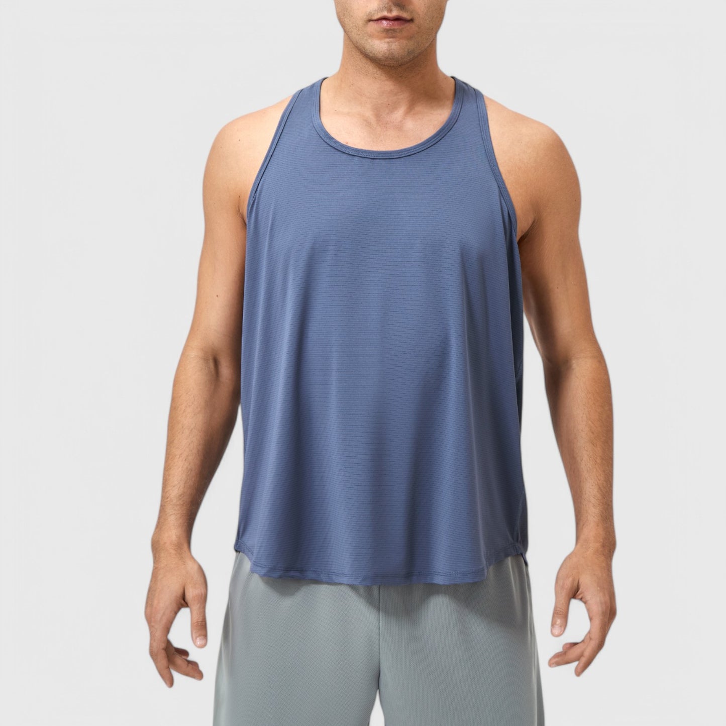 Anna-Kaci Active Men's Racerback Muscle Tank Top with Wide Armholes and Breathable Athletic Fit