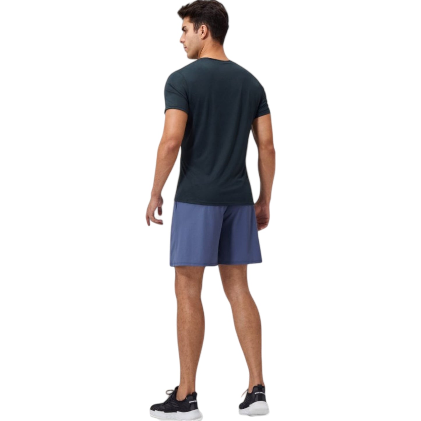 Anna-Kaci Active Men's Performance Crew Neck Athletic T-Shirt with Subtle Hex Pattern and Moisture-Wicking Fabric