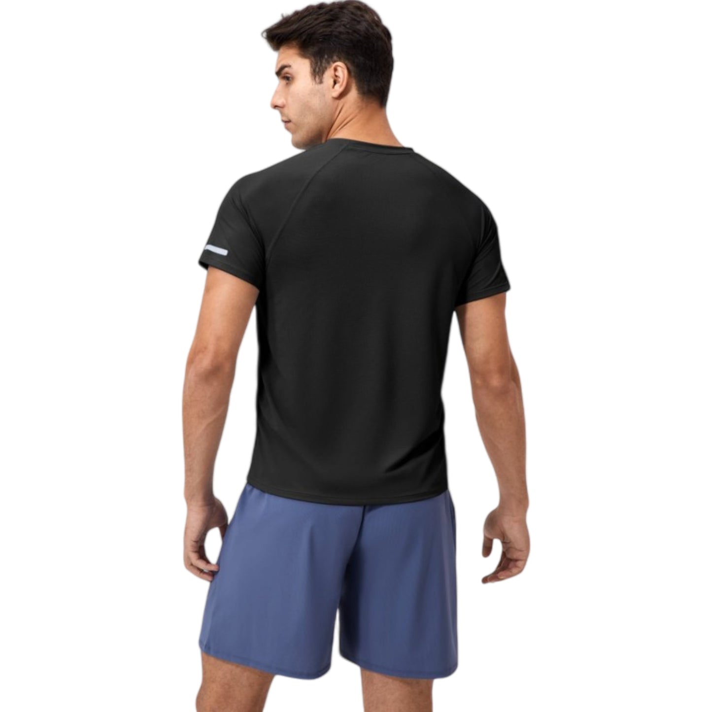 Anna-Kaci Active Men's Classic Crew Neck Active T-Shirt with Lightweight Quick-Dry Fabric for Performance Comfort