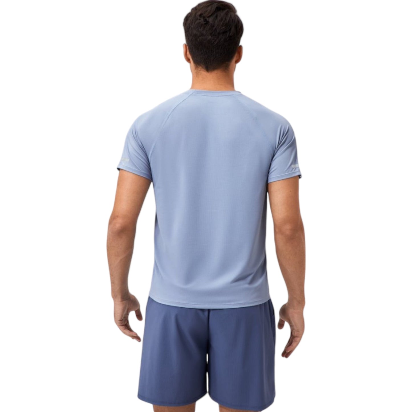Anna-Kaci Active Men's Classic Crew Neck Active T-Shirt with Lightweight Quick-Dry Fabric for Performance Comfort