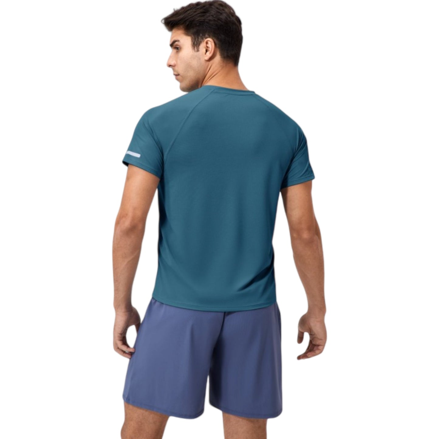 Anna-Kaci Active Men's Classic Crew Neck Active T-Shirt with Lightweight Quick-Dry Fabric for Performance Comfort