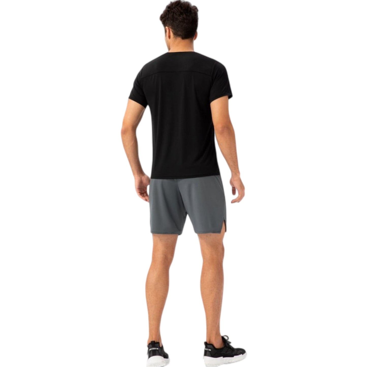 Anna-Kaci Active Men's Lightweight Crew Neck Short Sleeve Active T-Shirt with Breathable Stretch Fabric for Sports and Training