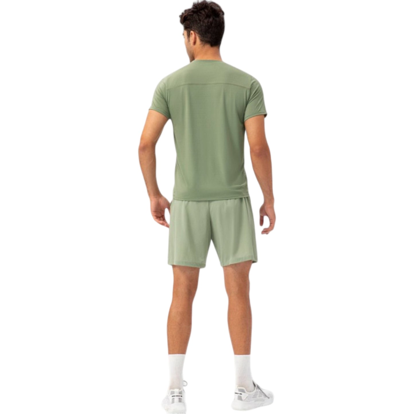 Anna-Kaci Active Men's Lightweight Crew Neck Short Sleeve Active T-Shirt with Breathable Stretch Fabric for Sports and Training