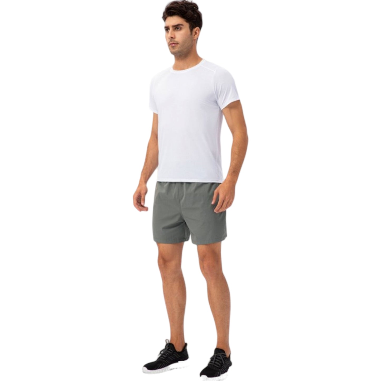 Anna-Kaci Active Men's Lightweight Crew Neck Short Sleeve Active T-Shirt with Breathable Stretch Fabric for Sports and Training