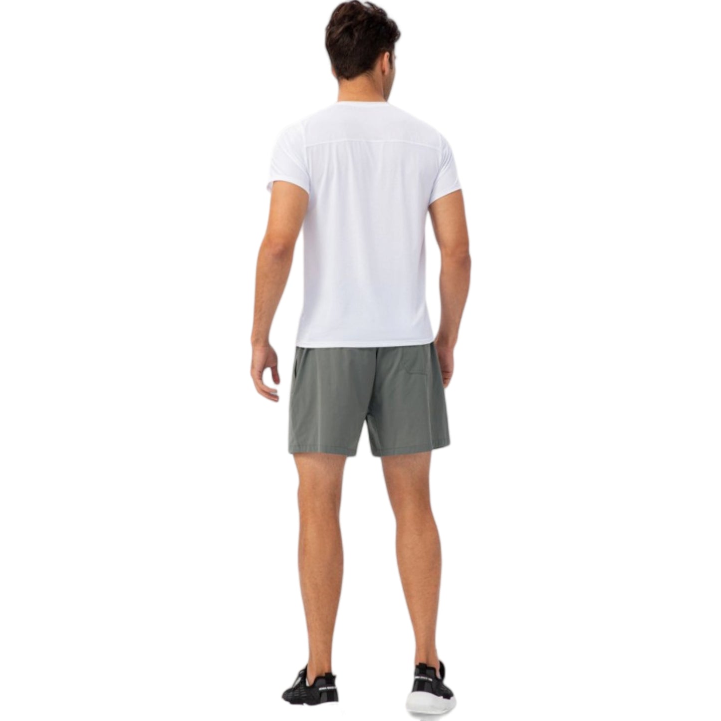 Anna-Kaci Active Men's Lightweight Crew Neck Short Sleeve Active T-Shirt with Breathable Stretch Fabric for Sports and Training