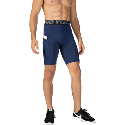 Anna-Kaci Active Men's Compression Fit Performance Shorts with Wide Waistband and Moisture-Wicking Stretch Fabric