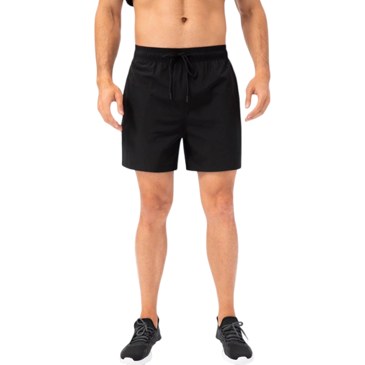 Anna-Kaci Active Men's Quick-Dry Athletic Shorts with Adjustable Drawstring Waist and Side Pockets